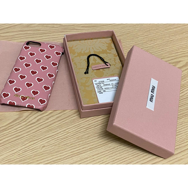 miumiu iPhone7 iPhone8 iPhoneケース