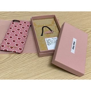 ミュウミュウ(miumiu)のmiumiu iPhone7 iPhone8 iPhoneケース(iPhoneケース)