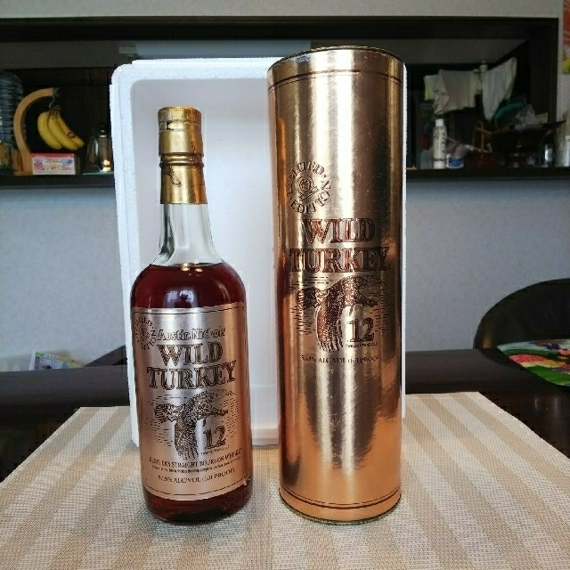 ワイルドターキー/wildturkey　12年 ゴールド