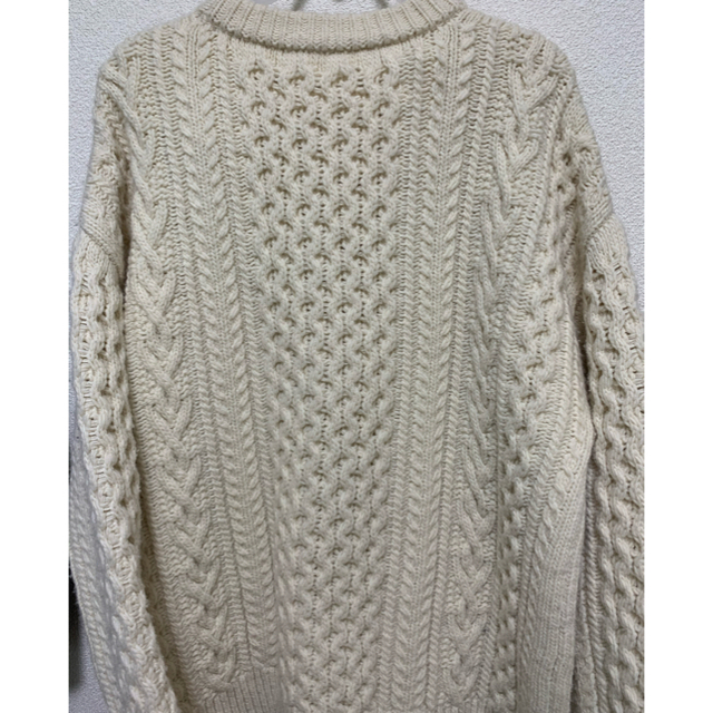 AURALEE FRENCH MERINO ARAN KNIT セーター　ニット