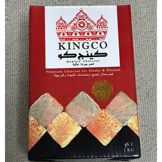 KINGKO インドネシアシーシャ用炭　1kg 送料込(タバコグッズ)