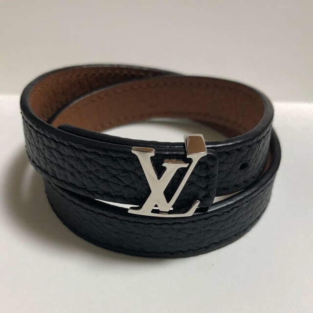 LOUIS VUITTON(ルイヴィトン)の最終値引き‼︎ ルイヴィトン　レザーブレスレット メンズのアクセサリー(ブレスレット)の商品写真