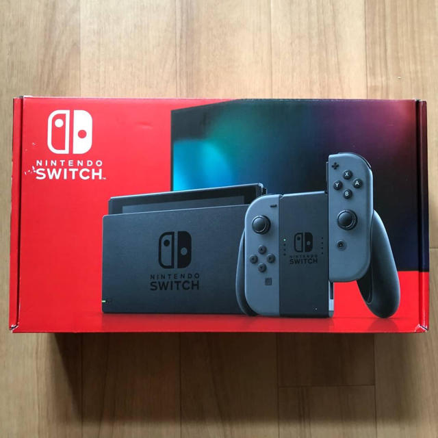 美品 ニンテンドー スイッチ 任天堂switch グレー - 家庭用ゲーム機本体