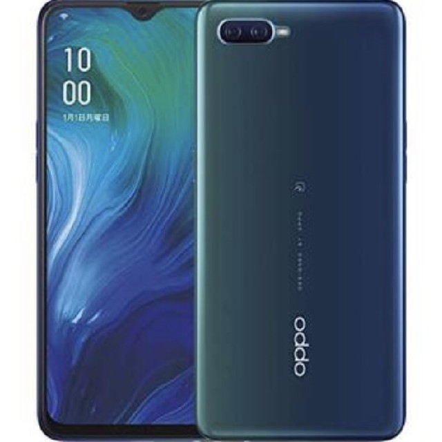 新品 ブルー OPPO Reno A 128GB モバイル対応