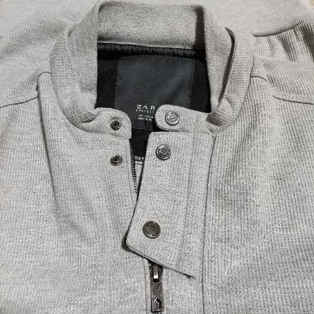 ZARA(ザラ)のZARA COLLECTION ブルゾン Ｌサイズ グレー ジャケット ザラ 服 メンズのジャケット/アウター(ブルゾン)の商品写真