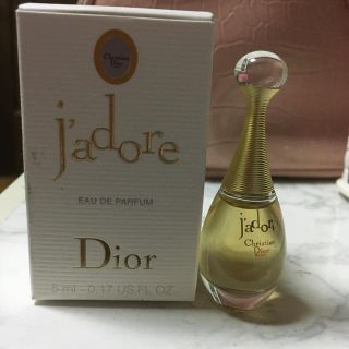 クリスチャンディオール(Christian Dior)のCHRISTIAN DIOR ジャドール 香水 5ml(香水(女性用))