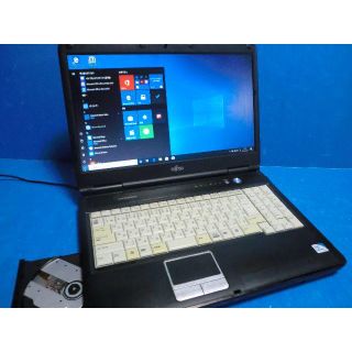 フジツウ(富士通)の★Win10/ 富士通ノートパソコンFMV-LIFEBOOK  A540/C★(ノートPC)