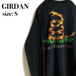 ギルタン(GILDAN)の海外古着 ヴィンテージ GIRDAN NRA ヘビ スネーク アームプリント(Tシャツ/カットソー(七分/長袖))