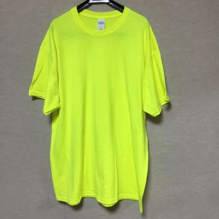 ギルタン(GILDAN)の新品 GILDAN ギルダン 半袖Tシャツ ネオンイエロー XL (Tシャツ/カットソー(半袖/袖なし))