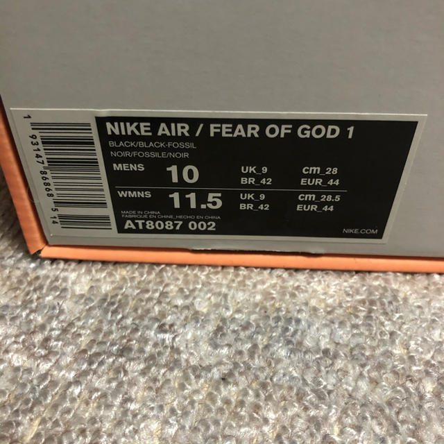 FEAR - NIKE fear of god ナイキ フォグ 28cmの通販 by 0081's shop｜フィアオブゴッドならラクマ OF GOD 定番新作