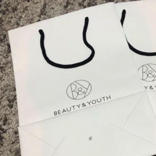 ビューティアンドユースユナイテッドアローズ(BEAUTY&YOUTH UNITED ARROWS)の専用 beauty and youth ショッパー ショップ袋 38×25(ショップ袋)