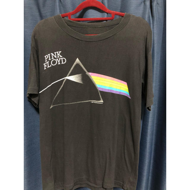 80s PINK FLOYD World tour tee コピーライト付 黒