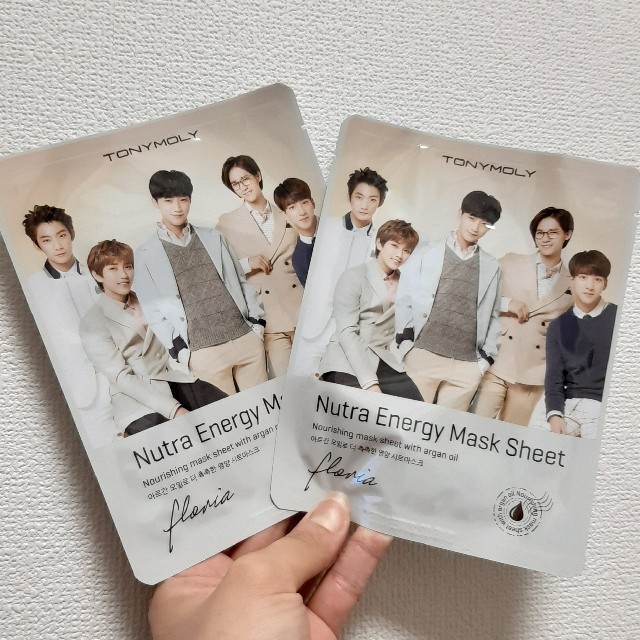 B1A4(ビーワンエーフォー)の【TONYMOLY】パック B1A4 2枚セット エンタメ/ホビーのタレントグッズ(アイドルグッズ)の商品写真