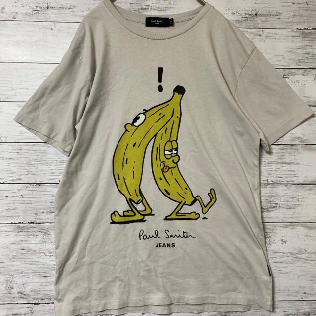 Paul Smith(ポールスミス)のPaul Smith JEANS メンズ Tシャツ　バナナ柄 メンズのトップス(Tシャツ/カットソー(半袖/袖なし))の商品写真