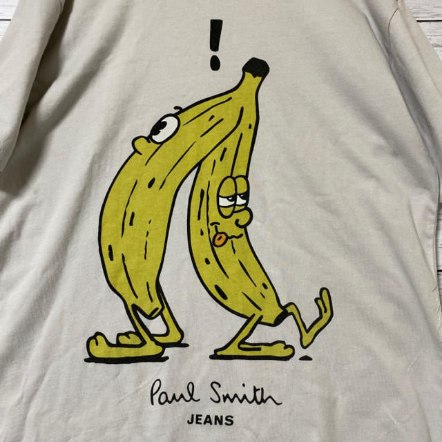 Paul Smith(ポールスミス)のPaul Smith JEANS メンズ Tシャツ　バナナ柄 メンズのトップス(Tシャツ/カットソー(半袖/袖なし))の商品写真