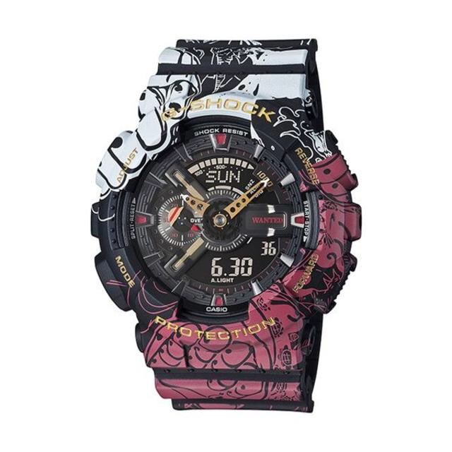 G-SHOCK(ジーショック)のG-SHOCK ワンピース ONE PIECE GA-110JOP-1A4JR メンズの時計(腕時計(デジタル))の商品写真