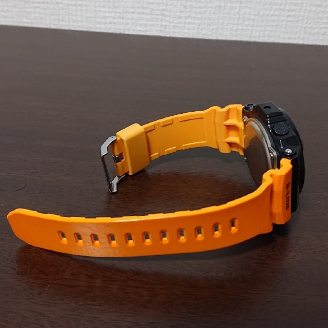 カシオ CASIO 腕時計 G-SHOCK GLX-150 メンズ オレンジ - 腕時計(デジタル)