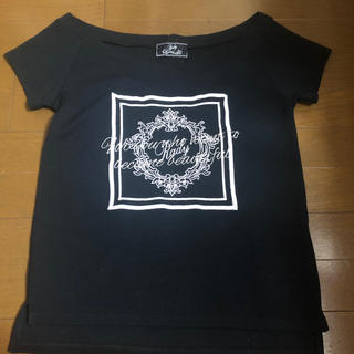 レディー(Rady)のRady黒Tシャツ(Tシャツ/カットソー(半袖/袖なし))