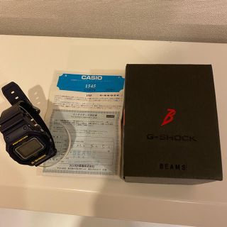 ジーショック(G-SHOCK)のG-SHOCK BEAMS DW-5600BE NAVY(腕時計(デジタル))