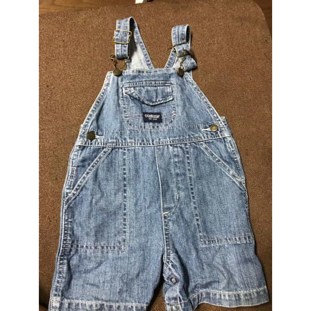 OshKosh(オシュコシュ)のOSHKOSHデニムオーバーオール キッズ/ベビー/マタニティのキッズ服男の子用(90cm~)(その他)の商品写真