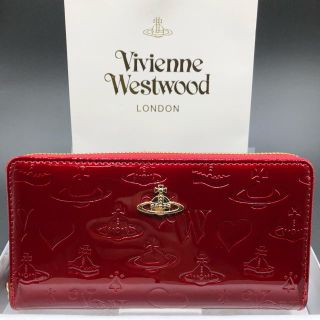 ヴィヴィアンウエストウッド(Vivienne Westwood)の【新品・正規品】ヴィヴィアン ウエストウッド 長財布 310 赤　プレゼント(財布)