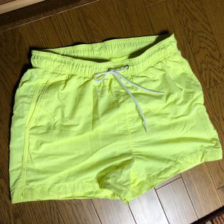 エイチアンドエム(H&M)のH&M 人気　完売品　スイムショーツ　ライムイエロー　Sサイズ(水着)