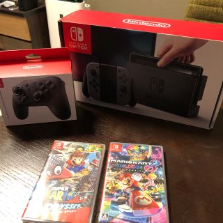 ニンテンドースイッチ(Nintendo Switch)の付属品完備！Nintendo Switch JOY-CON (家庭用ゲーム機本体)