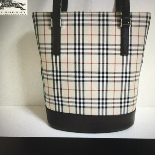 BURBERRY(バーバリー)のバーバリーチェック柄トートバッグ レディースのバッグ(トートバッグ)の商品写真