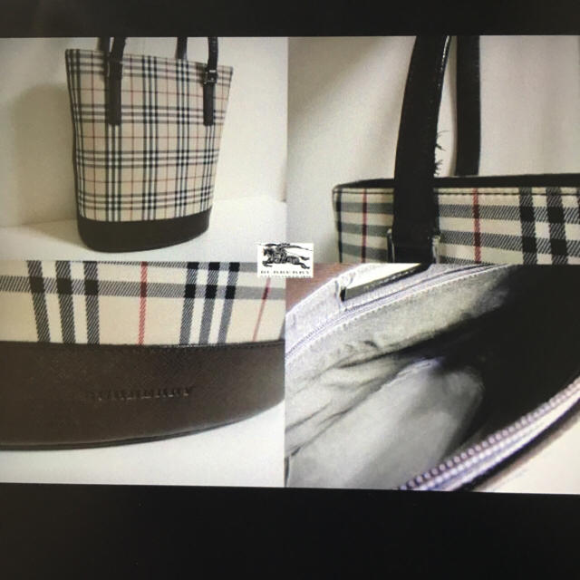 BURBERRY(バーバリー)のバーバリーチェック柄トートバッグ レディースのバッグ(トートバッグ)の商品写真