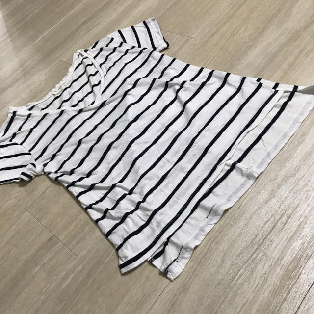 ZARA(ザラ)のZARAレディースボーダー レディースのトップス(Tシャツ(半袖/袖なし))の商品写真