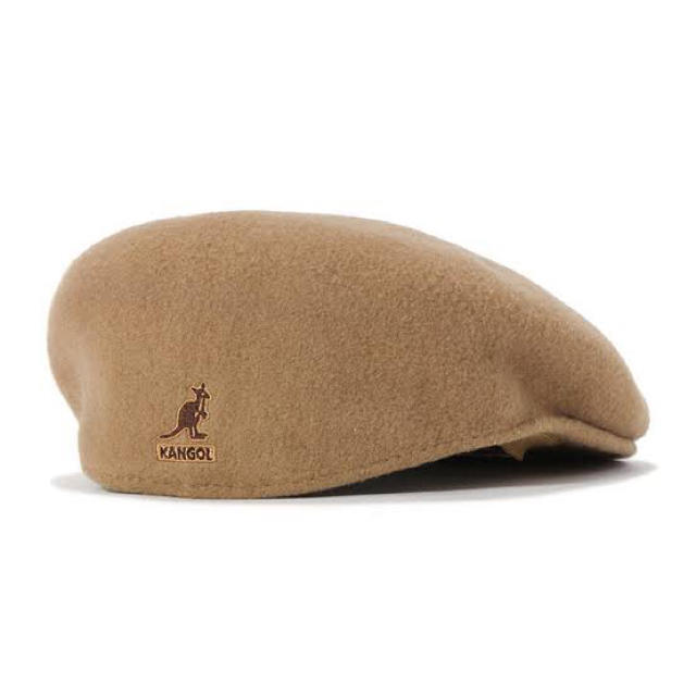 KANGOL ハンチング  帽子 wool 504 キャメル