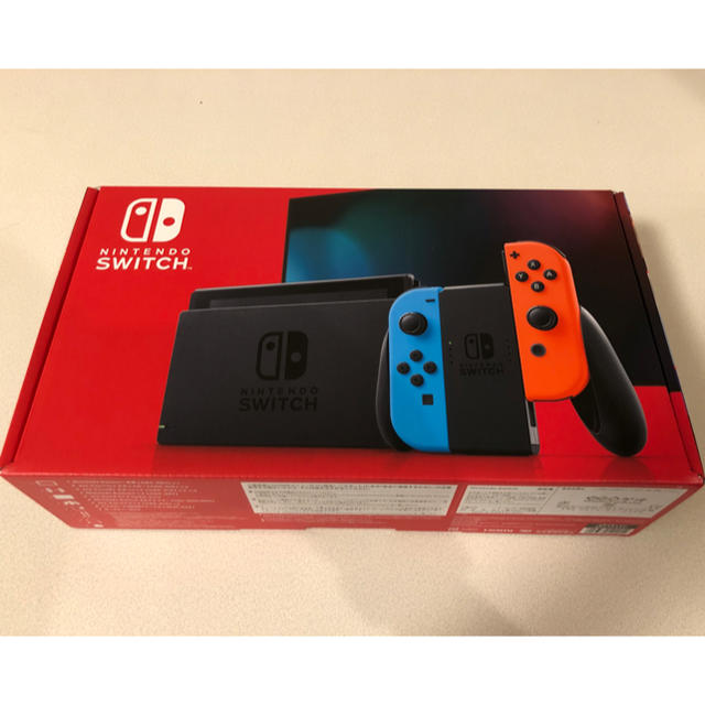 Nintendo Switch(ニンテンドースイッチ)の【新品・未使用】Nintendo Switch 任天堂スイッチ ネオンカラー　  エンタメ/ホビーのゲームソフト/ゲーム機本体(家庭用ゲーム機本体)の商品写真