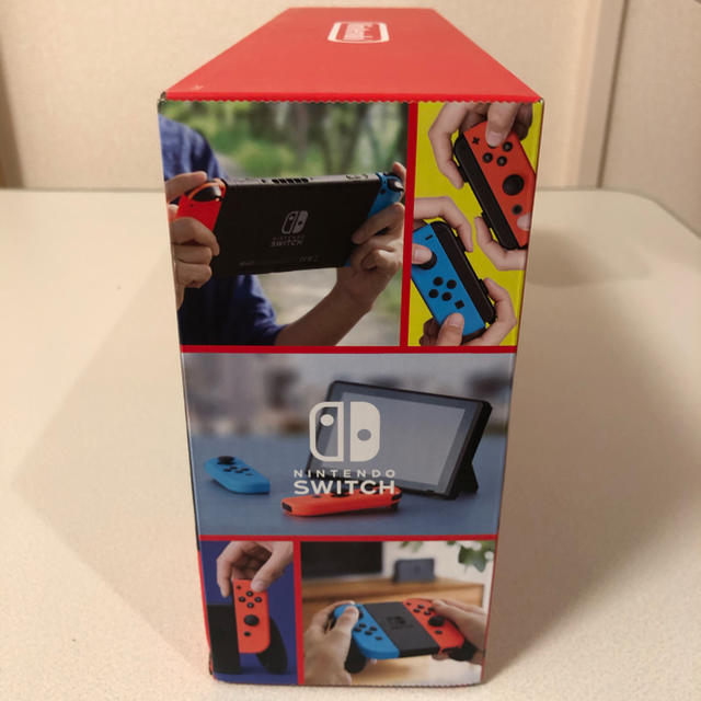 Nintendo Switch(ニンテンドースイッチ)の【新品・未使用】Nintendo Switch 任天堂スイッチ ネオンカラー　  エンタメ/ホビーのゲームソフト/ゲーム機本体(家庭用ゲーム機本体)の商品写真