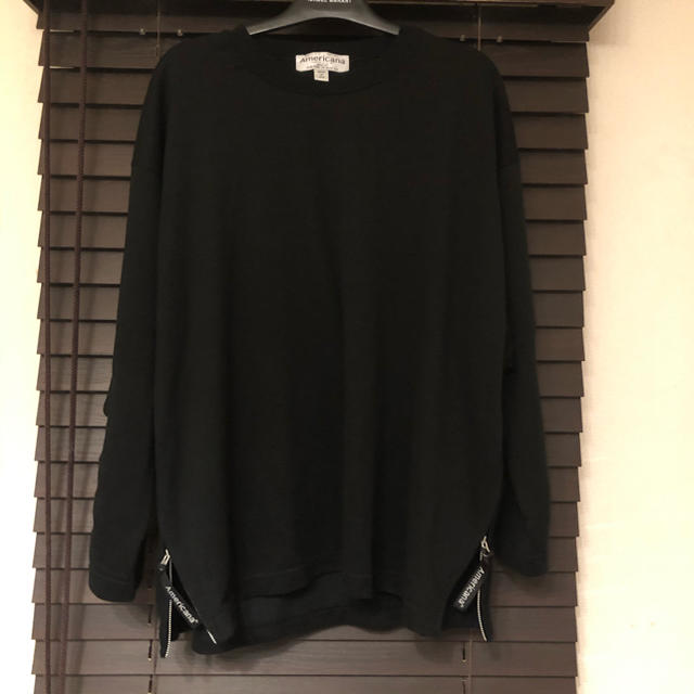 AMERICANA(アメリカーナ)のmasa様ご専用★Americana★HINECK SIDE ZIP SWEAT レディースのトップス(トレーナー/スウェット)の商品写真