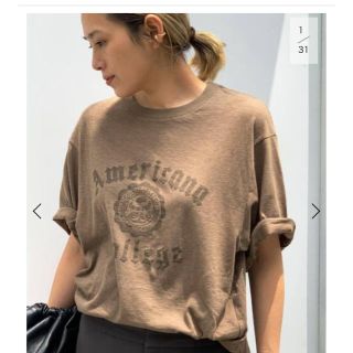 アメリカーナ(AMERICANA)の☆さち☆様専用 アメリカーナ College Tシャツ(Tシャツ(半袖/袖なし))