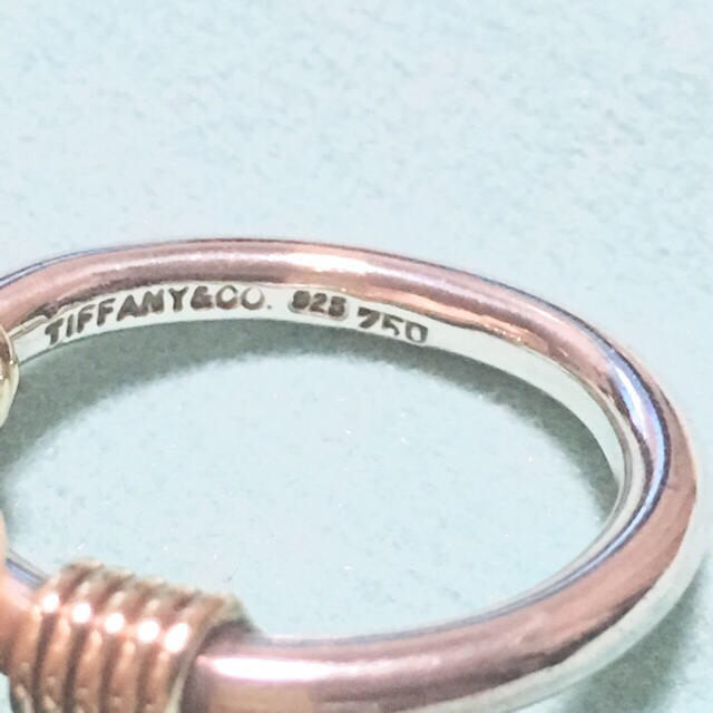 Tiffany & Co.(ティファニー)のティファニー シルバー&18K  リング レディースのアクセサリー(リング(指輪))の商品写真