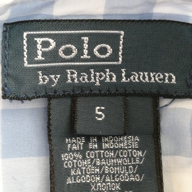 POLO RALPH LAUREN(ポロラルフローレン)のacco様専用　ポロラルフローレン　チェックシャツ　組曲　カットソー キッズ/ベビー/マタニティのキッズ服男の子用(90cm~)(ブラウス)の商品写真