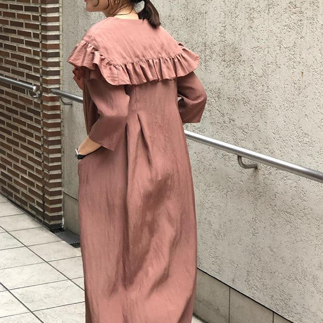 値下げ♡未使用美品GREED ヴィンテージウォッシャーセーラーフリルドレス