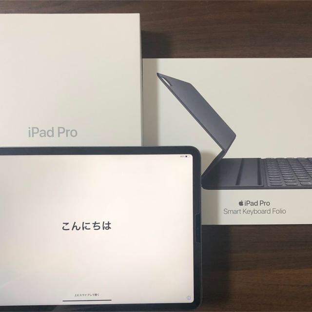 iPad Pro 11インチ('18)+Smart Keyboard Folioスペースグレー付属品