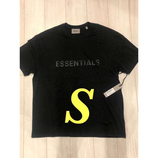 新作【即納】essentials エッセンシャルズ 20SS Tシャツ ブラック S