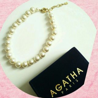 アガタ(AGATHA)のAGATHA☆大粒パールネックレス(ネックレス)