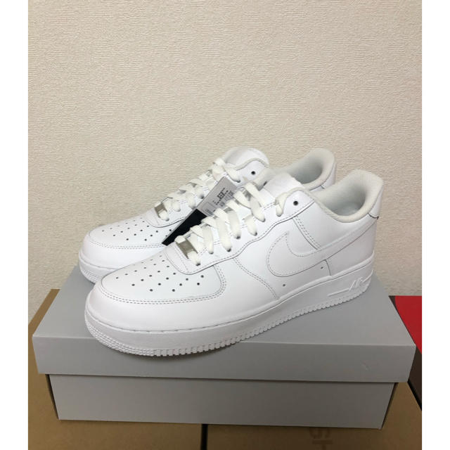 【28.5cm/新品】Nike air force1 white 白