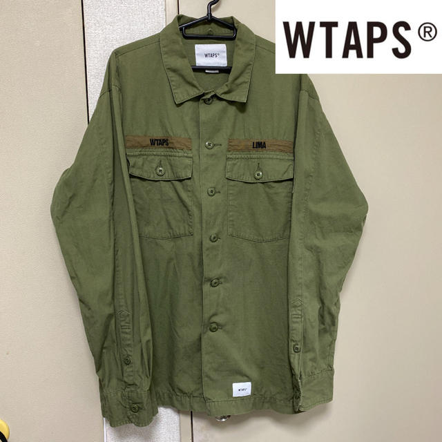 WTAPS 19AW BUDS ダブルタップス バッズ ミリタリーシャツ