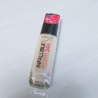 ロレアルパリ(L'Oreal Paris)の【新品未開封】インファリブルステイフレッシュファンデーション 125 ナチュラル(ファンデーション)