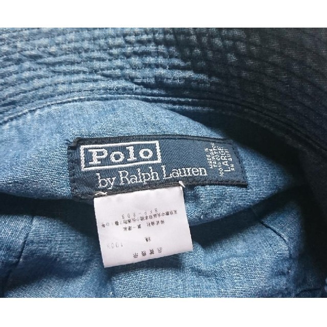 POLO RALPH LAUREN - 90s ラルフローレン パケットハット デニム 台湾