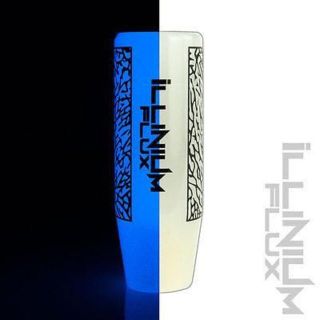 ILLINIUM FLUX　シフトノブ　グレー　蛍光タイプ　USDM　汎用(汎用パーツ)