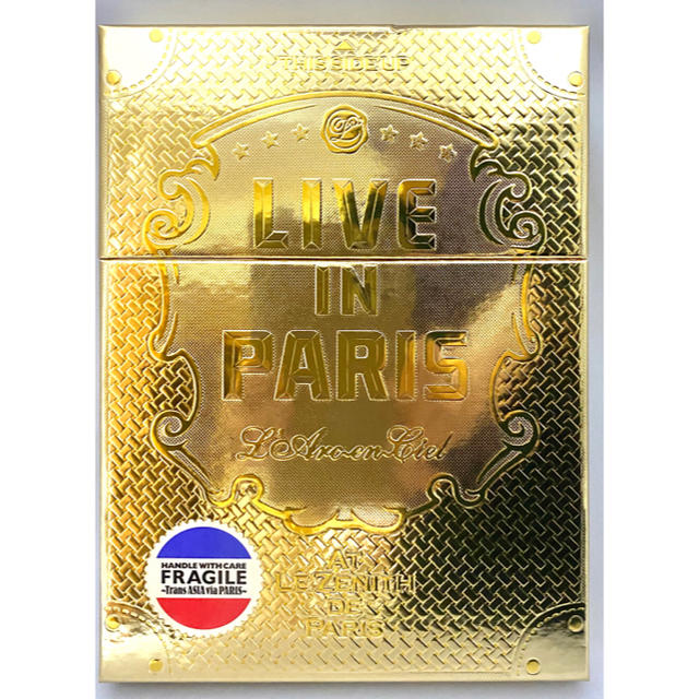 L’Arc〜en〜Ciel LIVE IN PARIS DVD 初回サンプル盤