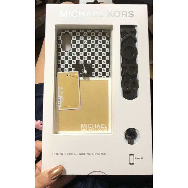 Michael Kors(マイケルコース)のMICHEAL KORS iPhoneXRケース!! スマホ/家電/カメラのスマホアクセサリー(iPhoneケース)の商品写真