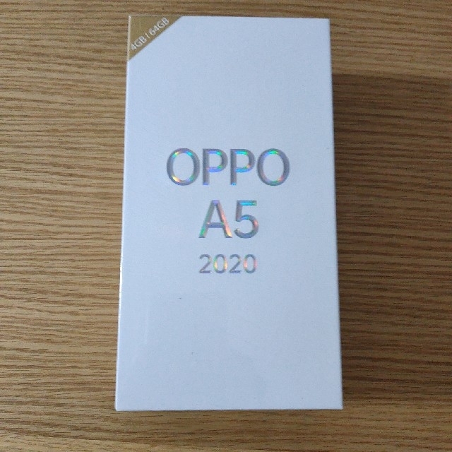 【新品未開封】OPPO A5 2020 オッポ　ブルー　SIMフリー