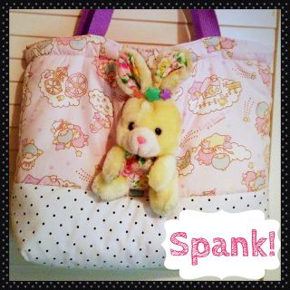 スパンク(Spank!)のSpank!♡CRAZYBUNNYバッグ(トートバッグ)